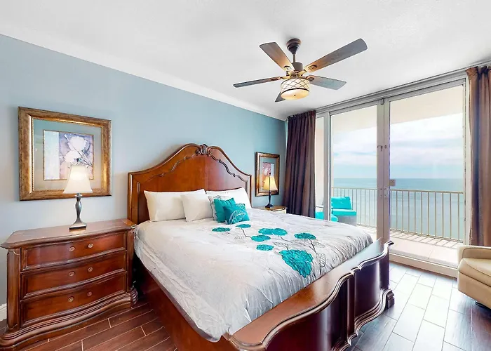Oceanfront 10th-floor With Balcony Great View W&d & Pool Access * Gulf Shores