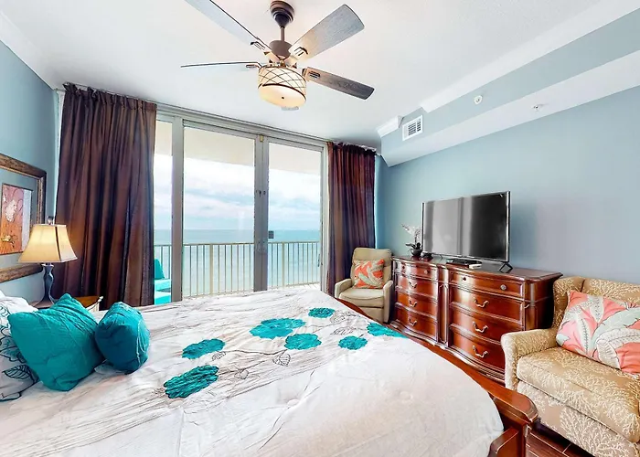 Oceanfront 10th-floor With Balcony Great View W&d & Pool Access * Gulf Shores
